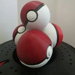 Pokémon Mystery Ball — 3D printed collectible with 2 surprise Pokémon inside by Extra Life Designs